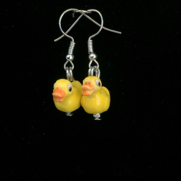 “Rubber Duckie” Earrings - Picture 8 of 8